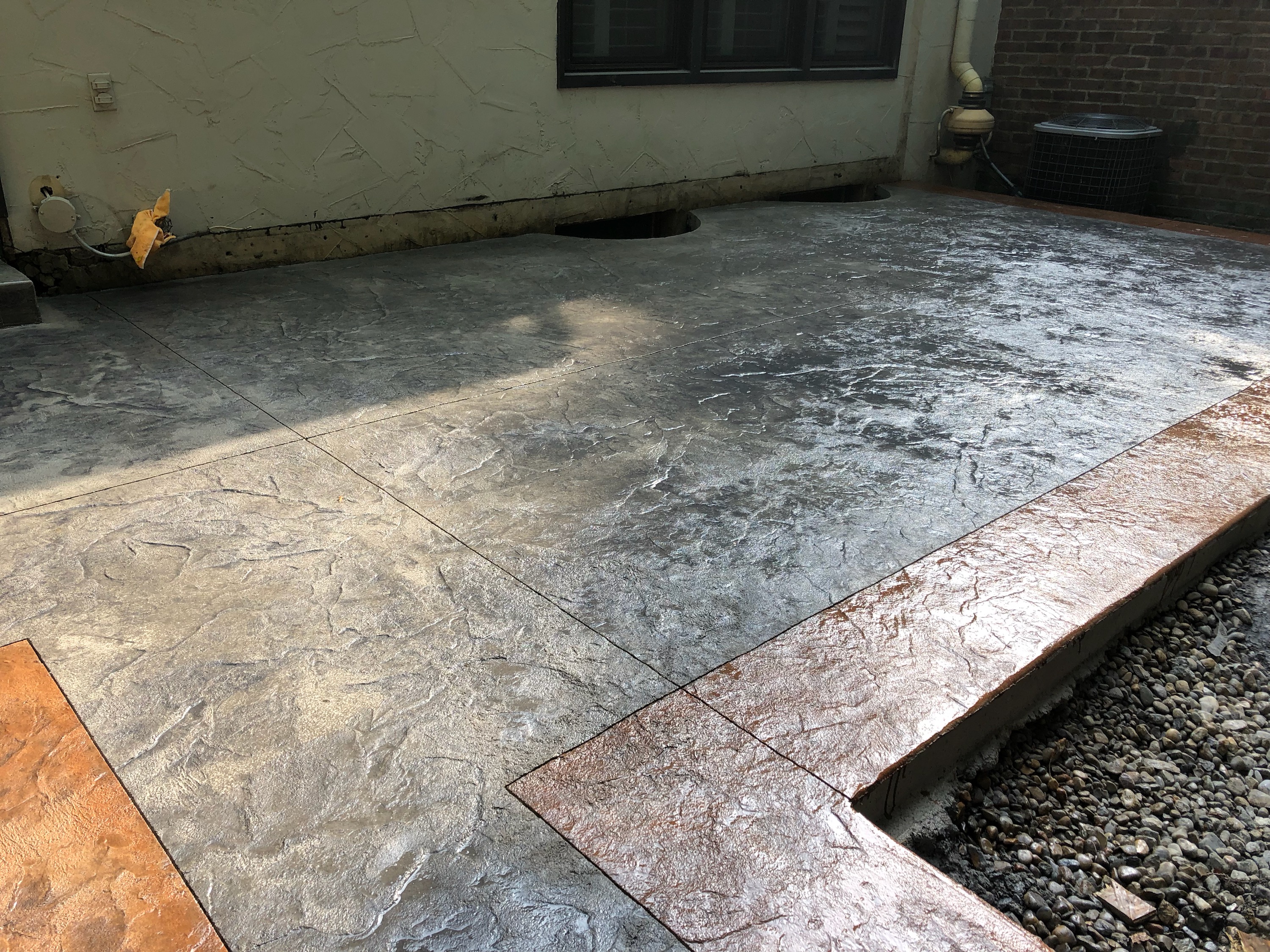 concrete patio